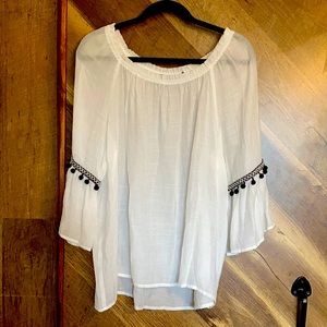 Apt 9 Peasant Top Sz XL